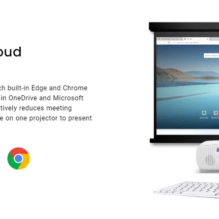 BenQ EH620 3400lms 1080p Smart Windows Projector for Meeting Room