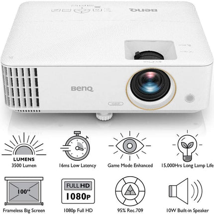 BenQ TH585 Low Input Lag Console Gaming Projector with 3500lm