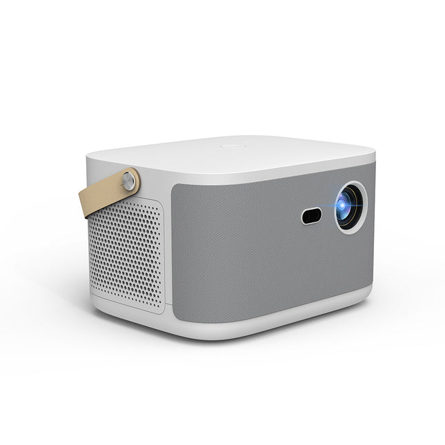 Wowoto F8 Plus DLP 1080P Smart LED Projector with 800 ANSI Lumens, Wireless Connectivity, Auto Keystone, and Built-In Android System