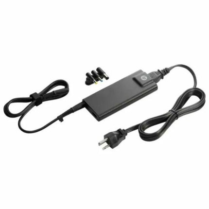 HP 65W Slim AC Adapter with USB Port for Notebooks and Ultrabooks