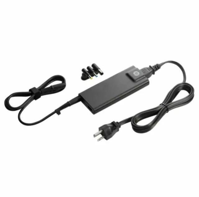 HP 65W Slim AC Adapter with USB Port for Notebooks and Ultrabooks