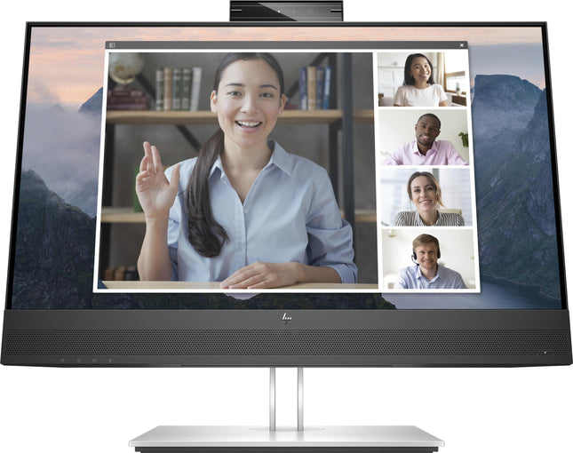 HP E24mv G4 23.8" FHD Monitor with 5MP Webcam & Conferencing