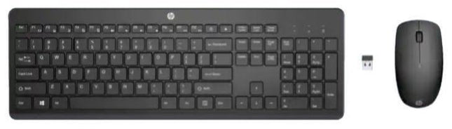 HP 235 Wireless Mouse and Keyboard Combo with 1600 DPI and Quiet Keys