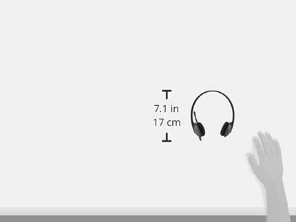 Logitech H340 USB Headset with Noise-Cancelling Mic for Clear Calls