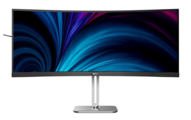 Philips 34B2U5600C 34In Curved WQHD Business Monitor with USB-C Dock