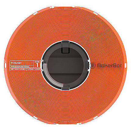 MakerBot Tough PLA Safety Orange Filament for METHOD 3D Printers 750g