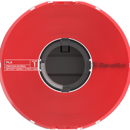 MakerBot 375-0018A True Red PLA Filament for Method 3D Printer 0.75kg