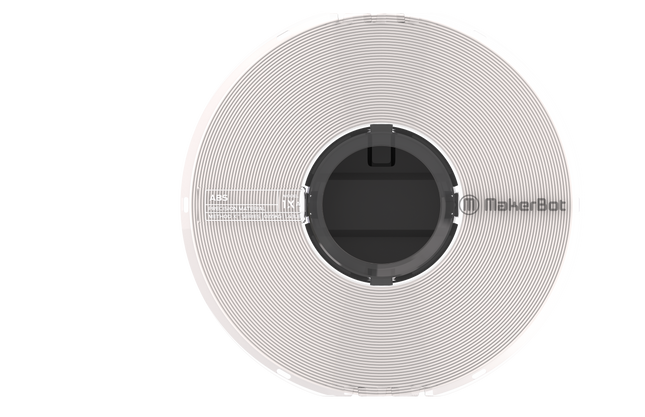 MakerBot METHOD X ABS Filament White 0.65kg for 3D Printing
