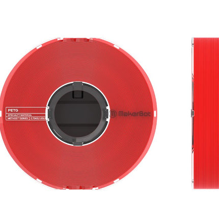 MakerBot PETG Red Specialty Filament 0.75kg for METHOD Printers