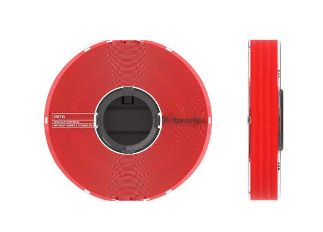 MakerBot PETG Red Specialty Filament 0.75kg for METHOD Printers