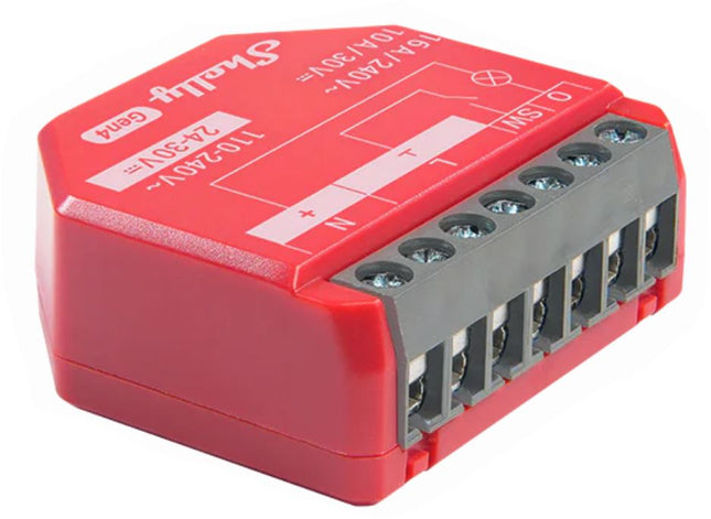 Shelly 1PM Gen4 Smart Relay with Power Monitoring & Matter Support