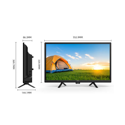 CHiQ L24D6CG 24" HD Google TV with 12V DC Power for Caravans