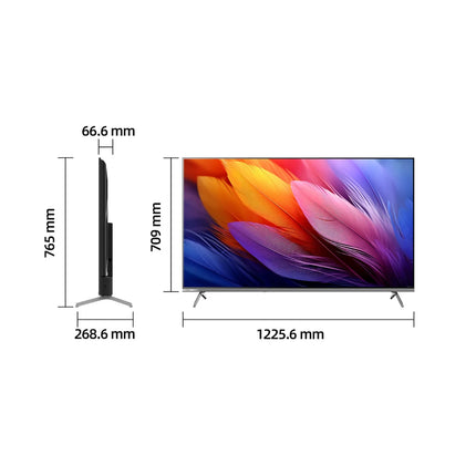 CHiQ U55QM10 55" 4K QLED Google TV with Quantum Dot & Voice Control
