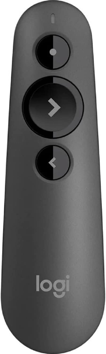Logitech R500s Wireless + Bluetooth Presentation Remote with Laser Pointer