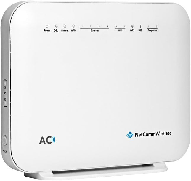 NetComm NF18ACV AC1600 VDSL/ADSL Modem Router with Dual-Band WiFi