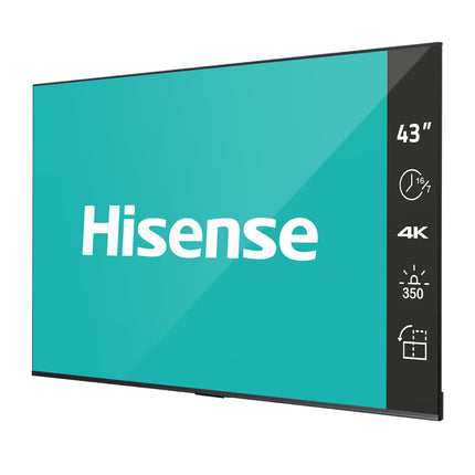 Hisense 43DP30FE 43" 4K UHD Digital Signage Display 350 Nit 16/7