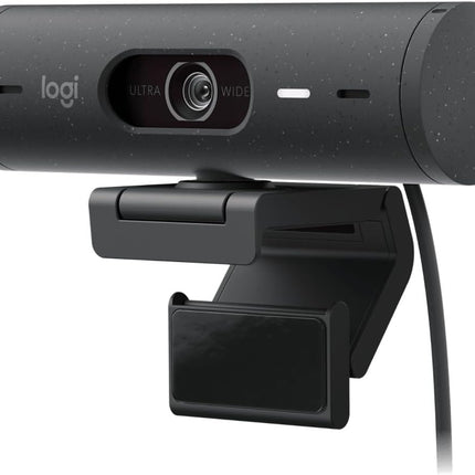 Logitech BRIO 500 Full HD 1080p Webcam with RightLight 4 HDR - Graphite