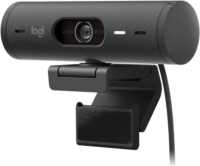 Logitech BRIO 500 Full HD 1080p Webcam with RightLight 4 HDR - Graphite