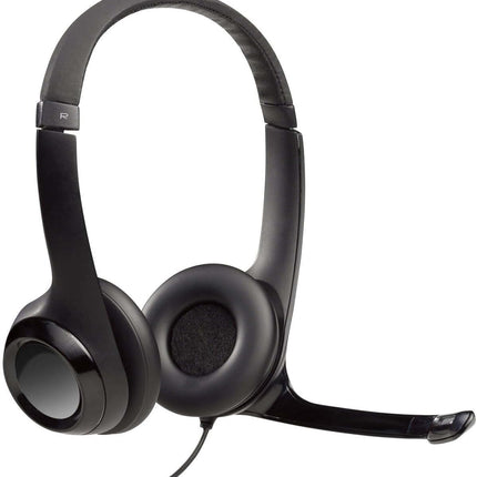 Logitech H390 USB Wired Headset with Noise-Canceling Mic