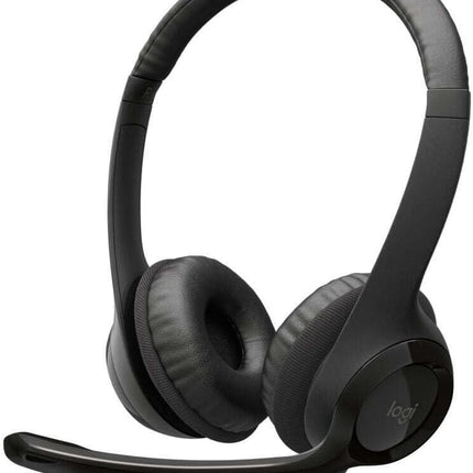 Logitech H390 USB Wired Headset with Noise-Canceling Mic