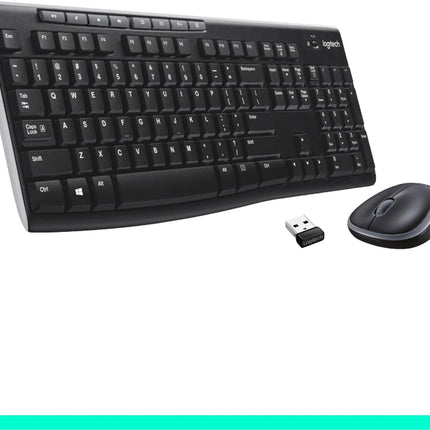 Logitech MK270r Wireless Keyboard & Mouse Combo with 3-Year Battery
