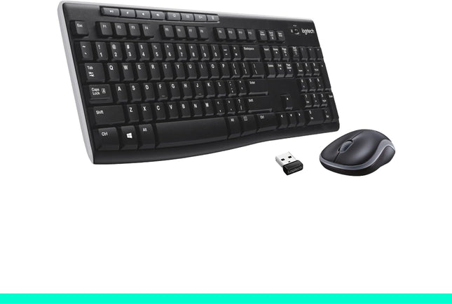 Logitech MK270r Wireless Keyboard & Mouse Combo with 3-Year Battery