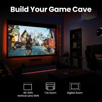 BenQ X3100i 4K HDR 4LED Flagship Console Gaming Projector Ultimate Gaming Experience with Stunning Visuals and Immersive Sound