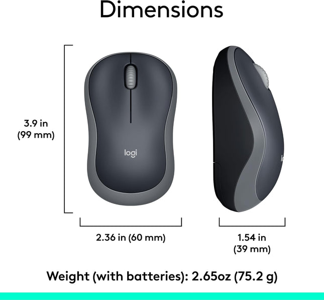 Logitech MK270r Wireless Keyboard & Mouse Combo with 3-Year Battery