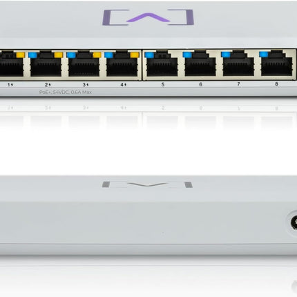 Alta Labs S8-POE 8-Port Managed Gigabit PoE+ Switch 60W Budget