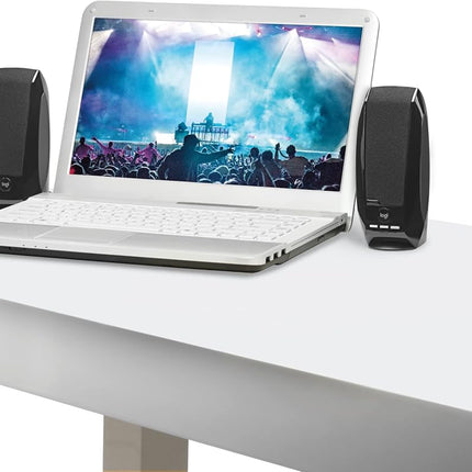 Logitech S150 USB Powered Compact Stereo Speakers for PC and Laptop