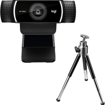 Logitech C922 Pro Full HD 1080p Streaming Webcam with Tripod