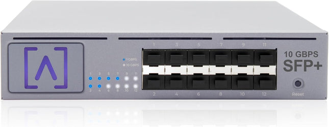 Alta Labs S12 12-Port SFP+ Distribution Switch with 10Gbps Cloud Mgmt