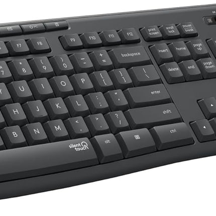 Logitech MK295 Silent Wireless Keyboard & Mouse Combo with 2.4GHz