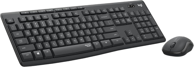 Logitech MK295 Silent Wireless Keyboard & Mouse Combo with 2.4GHz