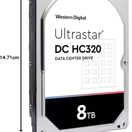 WD Ultrastar DC HC320 8TB 7200 RPM SATA 6Gb/s Enterprise Hard Drive