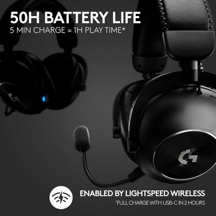 Logitech PRO X 2 LIGHTSPEED Wireless Gaming Headset with Graphene Drivers
