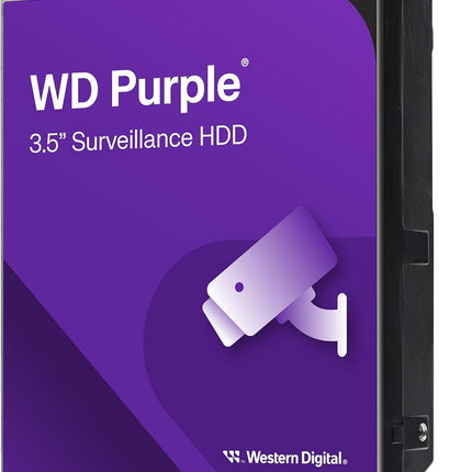 WD Purple 8TB Surveillance Hard Drive 5400RPM SATA 256MB Cache 3.5"