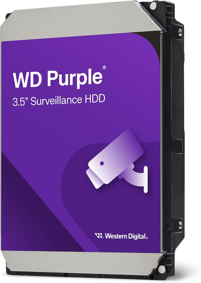 WD Purple 8TB Surveillance Hard Drive 5400RPM SATA 256MB Cache 3.5"