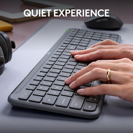 Logitech MK950 Wireless Keyboard & Mouse Combo with Multi-Device Pairing
