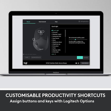 Logitech MK850 Multi-Device Wireless Keyboard & Mouse with Palm Rest