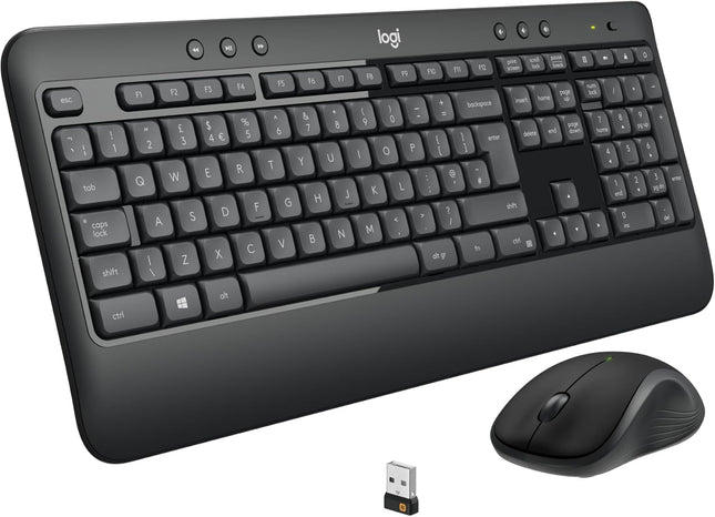 Logitech MK540 Wireless Keyboard & Mouse Combo with 36-Month Battery