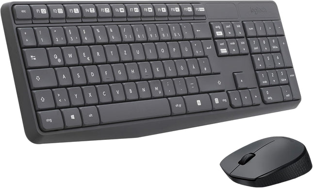 Logitech MK235 Wireless Keyboard & Mouse Combo with 3-Year Battery Life