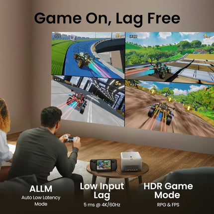 BenQ TK705STi 4K UHD Short Throw Smart Gaming Projector