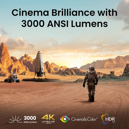 BenQ TK705i 4K HDR Smart Home Entertainment Projector with Google TV