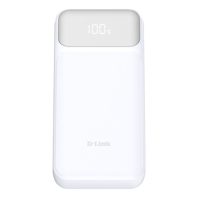 D-Link DPP-201 20000mAh Power Bank with 65W Fast Charging & 3 Ports