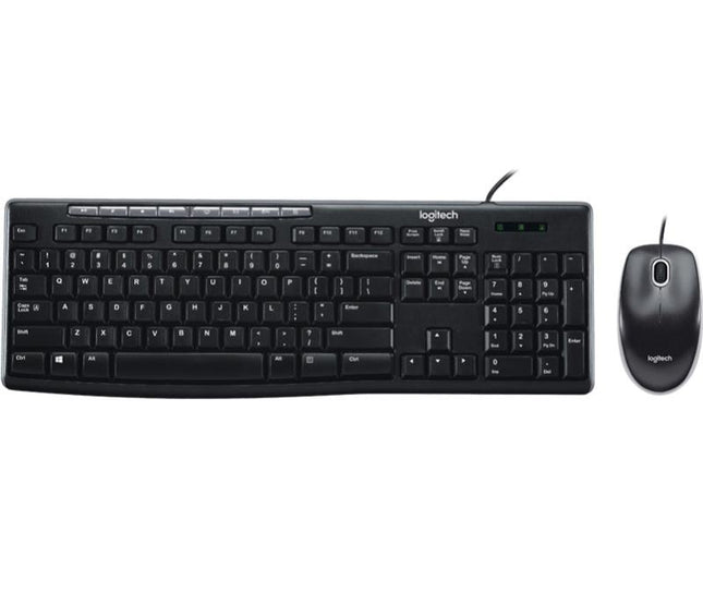 Logitech MK200 Wired USB Keyboard & Mouse Combo with Media Keys