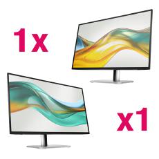 HP Series 5 Pro Dual 27-Inch QHD Monitor Bundle USB-C & DisplayPort