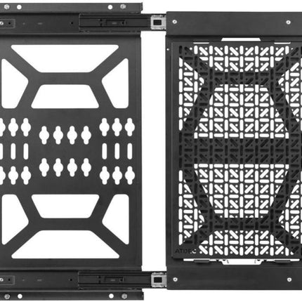 Atdec AD-AC-PS Sliding Media Storage Panel for AV Equipment 8kg Capacity