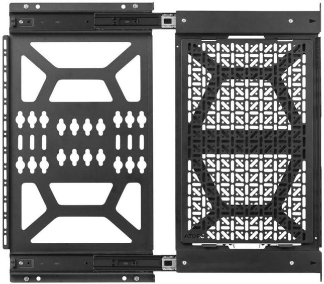 Atdec AD-AC-PS Sliding Media Storage Panel for AV Equipment 8kg Capacity