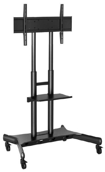 Atdec AD-TVC-75 Heavy Duty Mobile TV Cart for 50-80 Inch Displays